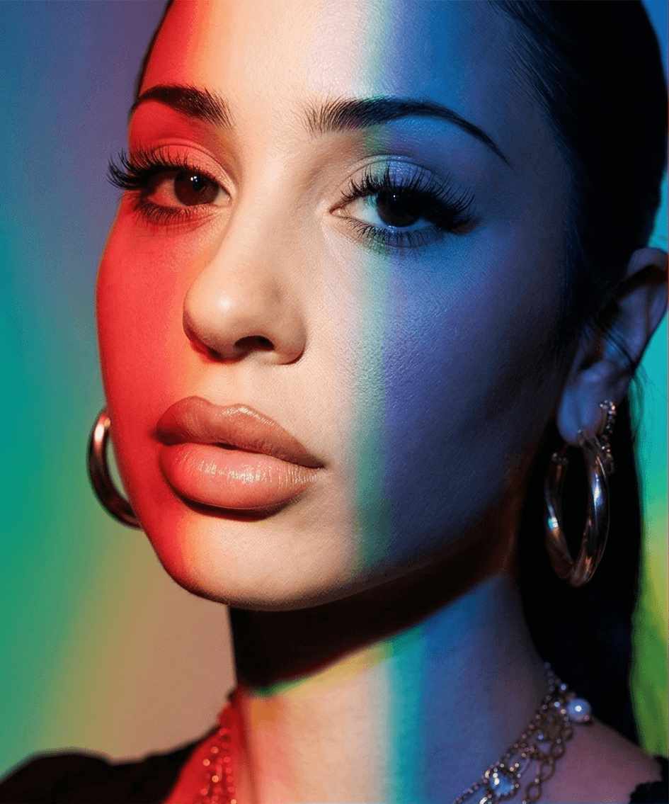 Bold color editorial